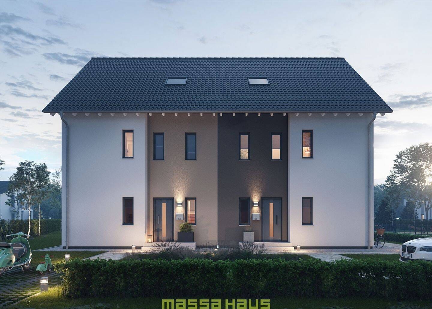 Immobilie in Vörstetten - Doppelt bauen, clever sparen: Ihre Doppelhaushälfte mit voller Gestaltungsfreiheit - Bild 1