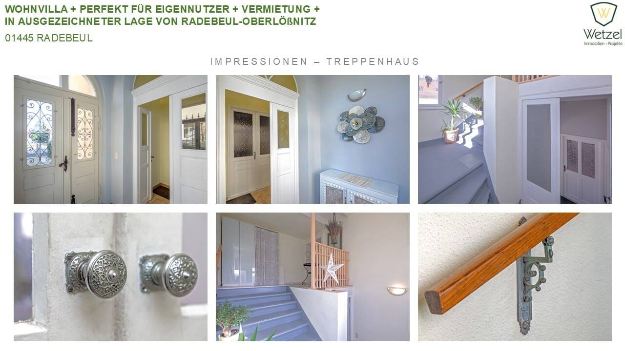 Immobilie in Radebeul - Begehrte Wohnlage in Radebeul-Ost (Oberlößnitz) + perfekt für Eigennutzer und für die Vermietung + schöner Garten + gewachsenes Wohnumfeld + + + - Bild 4