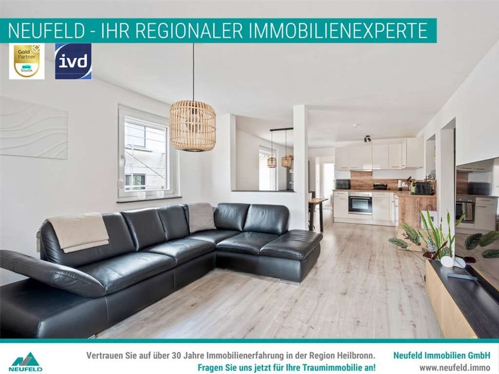 Immobilie in Neuenstadt am Kocher - Moderne 3,5 Zimmer Wohnung mit schönem Balkon zu verkaufen ! - Bild 0