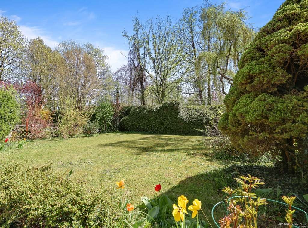 Immobilie in Schäftlarn - GEORGI: Helle Gartenwohnung mit großer Terrasse in ruhiger Lage - Bild 0