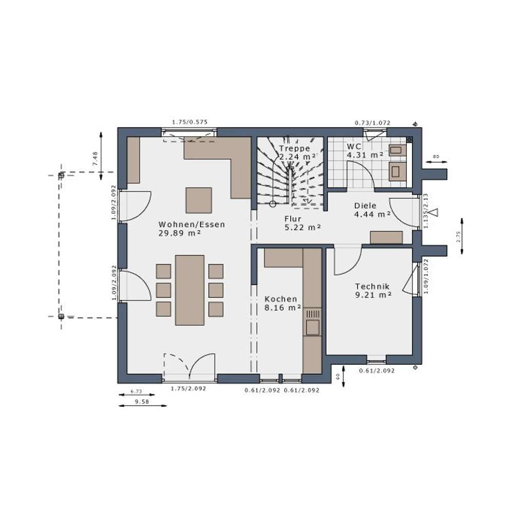 Immobilie in Gomadingen - Jetzt aber raus aus der Miete! Hier entsteht Ihr neues Traumhaus von Schwabenhaus, inkl. Grundstück - Bild 4
