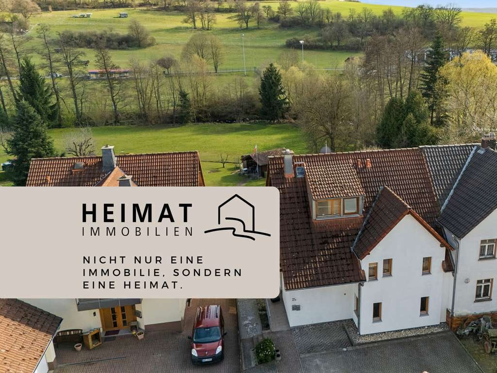 Immobilie in Büdingen - Zweifamilienhaus in ruhiger Lage | Garten | Balkon | teilvermietet - Bild 0