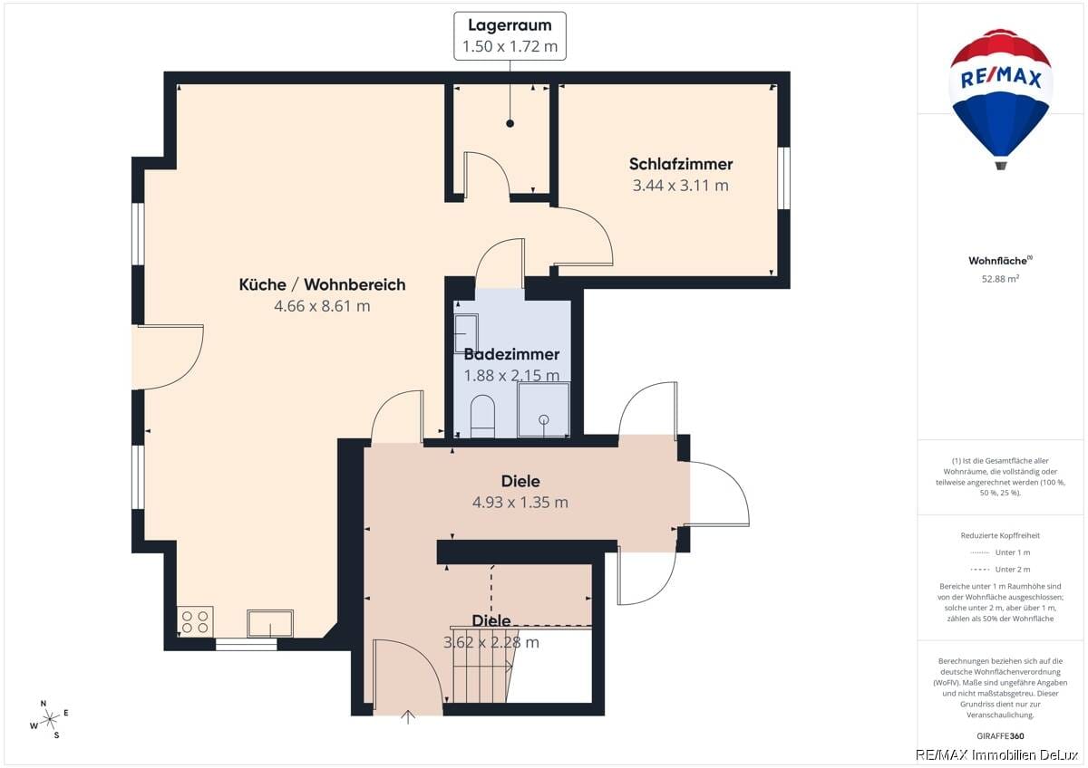 Immobilie in Losheim am See - Stilvolle Erdgeschosswohnung mit gemütlicher Terrasse - Bild 1