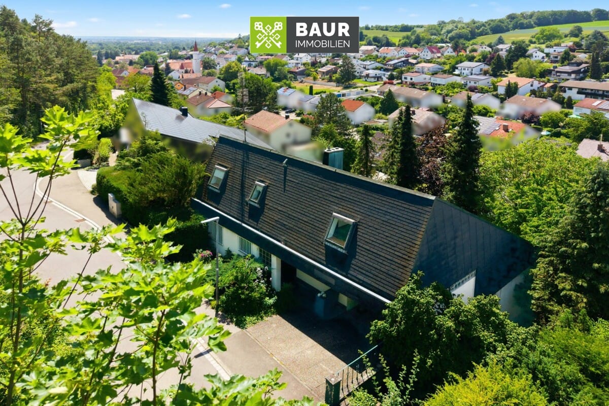 Immobilie in Elchingen - 360° | Traumhafte Hanglage mit Alpenblick – Großzügiges Wohnen mit Einliegerwohnung auf über 300 m² - Bild 2