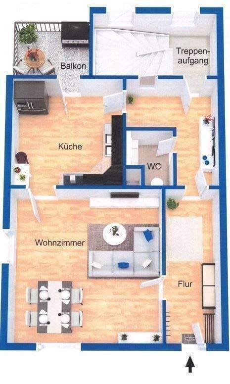 Immobilie in Schwanstetten - Top Preis - Top Lage - DHH mit schönem Garten und SP, für Eigennutzer & Anleger - Bild 1