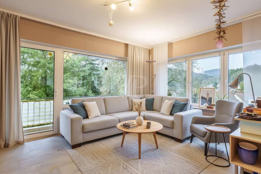 Immobilie in Schmitten - Flexibel nutzbare Immobilie mit Potenzial: Zentral gelegen mit Fernblick, ELW, Garten, Garage u. Hof - Bild 3