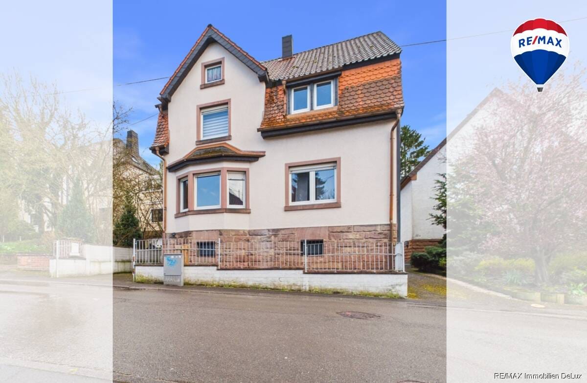 Immobilie in Schiffweiler - Freistehendes Einfamilienhaus in Schiffweiler - gepflegt & modernisiert - Bild 0