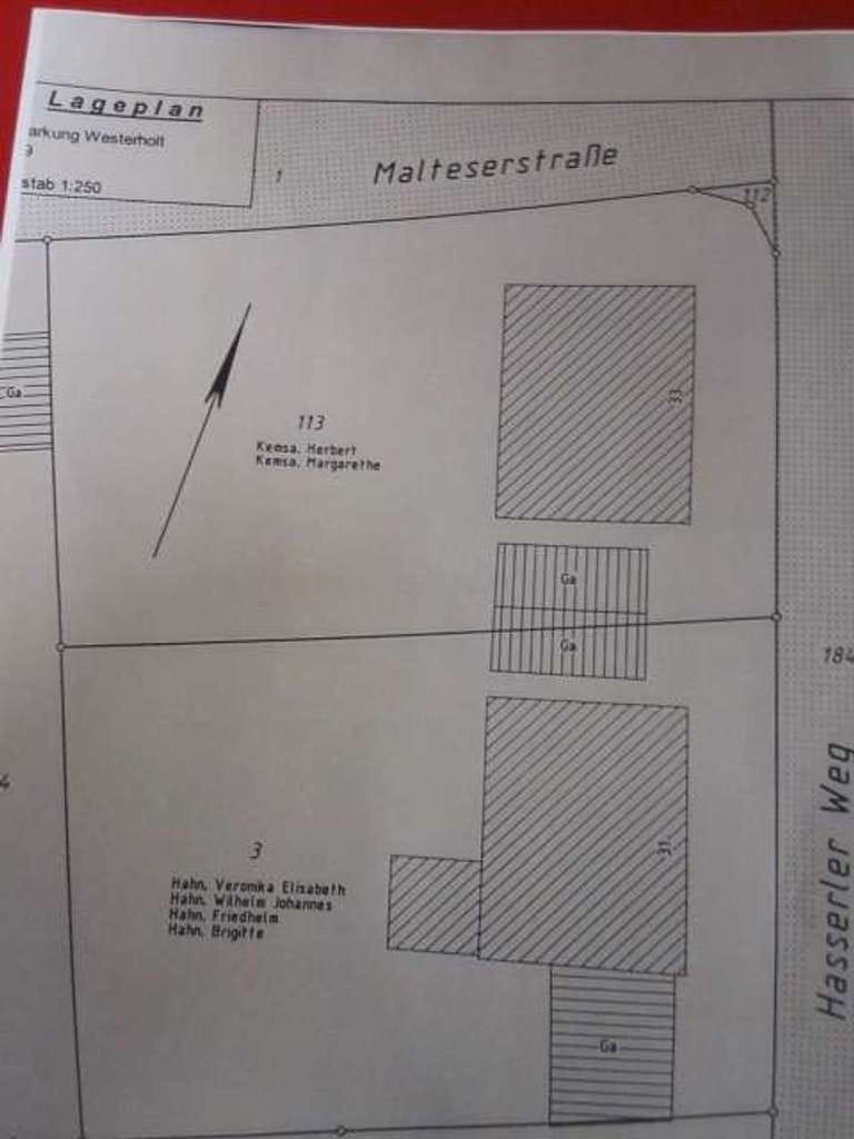 Immobilie in Herten - Freistehendes 4 Familienhaus + 3 Balkone + 3 Garagen, ca. 262 m² Wfl., 740 m² Erbpacht-Grundstück. - Bild 2