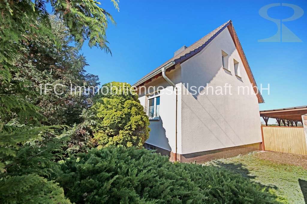 Immobilie in Jessen (Elster) - Einfamilienhaus mit Einliegerwohnung und Nebengelass in Jessen (Elster) OT Holzdorf - Bild 1