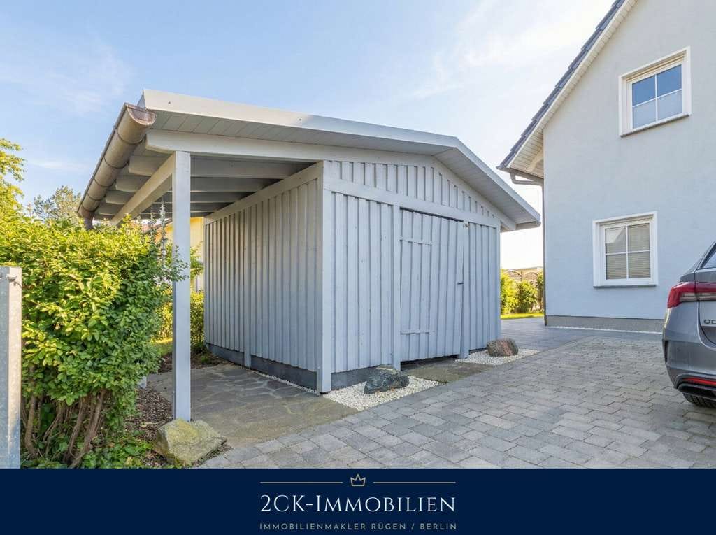 Immobilie in Baabe - Ostseebad Baabe: Moderne DHH, 5 Zimmer, 125 m², Seeblick, Kamin, 2 Bäder & Stellplätze! - Bild 1