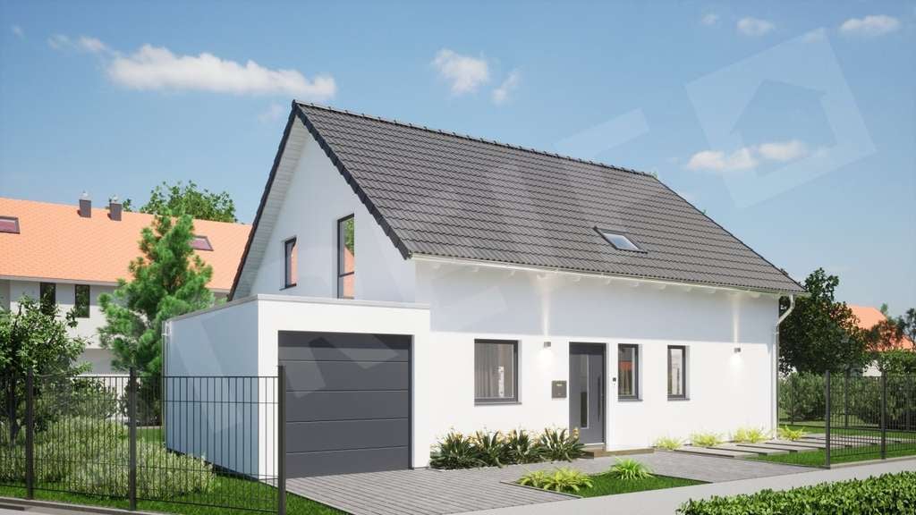 Immobilie in Grasbrunn - Hochwertiges Einfamilienhaus in EH40 Standard ( Schlüsselfertig ) sucht Bauherren - Bild 1