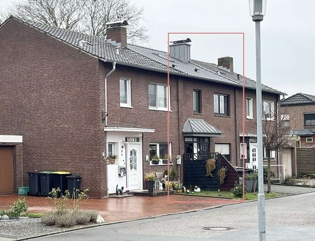 Immobilie in Kerken - Provisionsfrei für Erwerber* Zwangsversteigerung* EINFAMILIEN-WOHNHAUS (als Reihenmittehaus) mit Ga - Bild 1