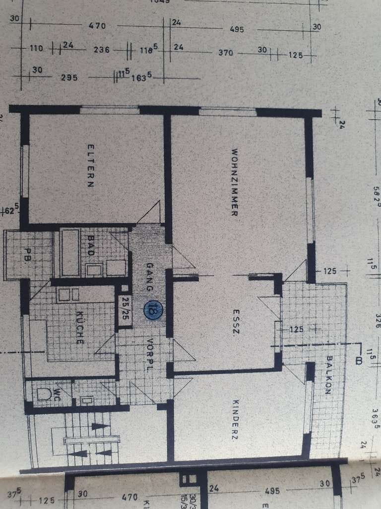 Immobilie in Rechberghausen - 4-Zimmer-Wohnung in Rechberghausen - Bild 1