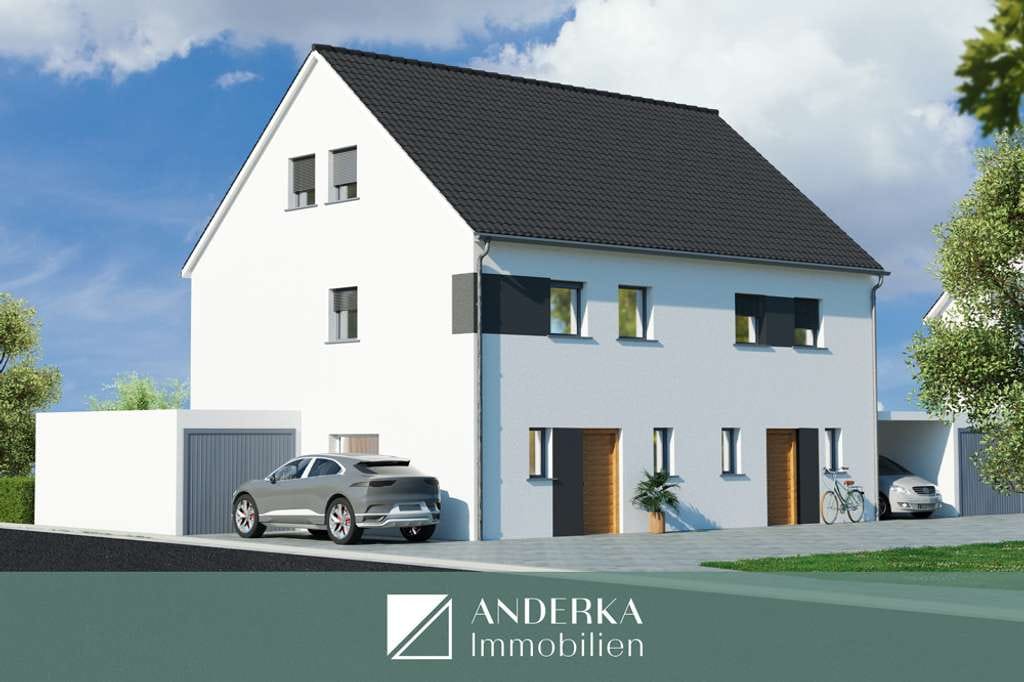 Immobilie in Haunsheim - Das perfekte Zuhause - Neubau-Doppelhaushälfte mit KFW-55-Standard in Haunsheim! - Bild 0
