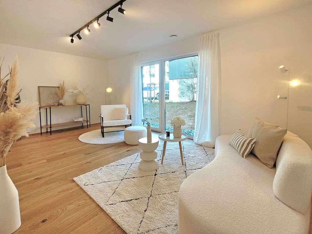 Immobilie in Mauer - Neubau-Erstbezug! Hochwertige, barrierefreie 3-Zi.-Erdgeschosswohnung mit Aufzug u. Balkon in Mauer - Bild 4
