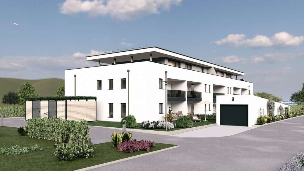 Immobilie in Julbach - Penthouse-Wohnung im KfW-40-QNG Standard - WHG 11 - 107qm - Bild 1