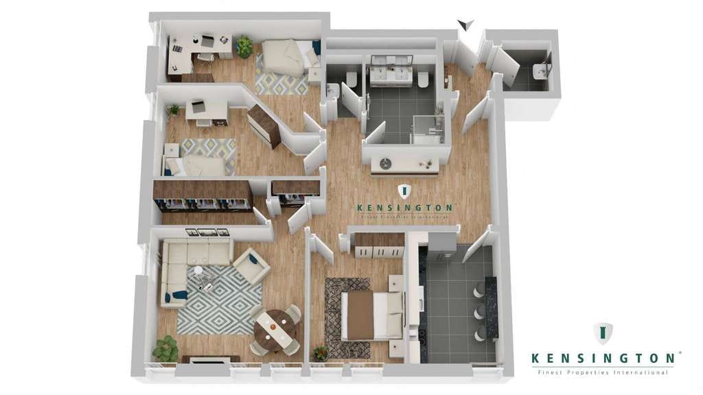 Immobilie in Werther - 110 m² im EG: 4-Zimmer-Wohnung mit Fußbodenheizung in Werther - Bild 0