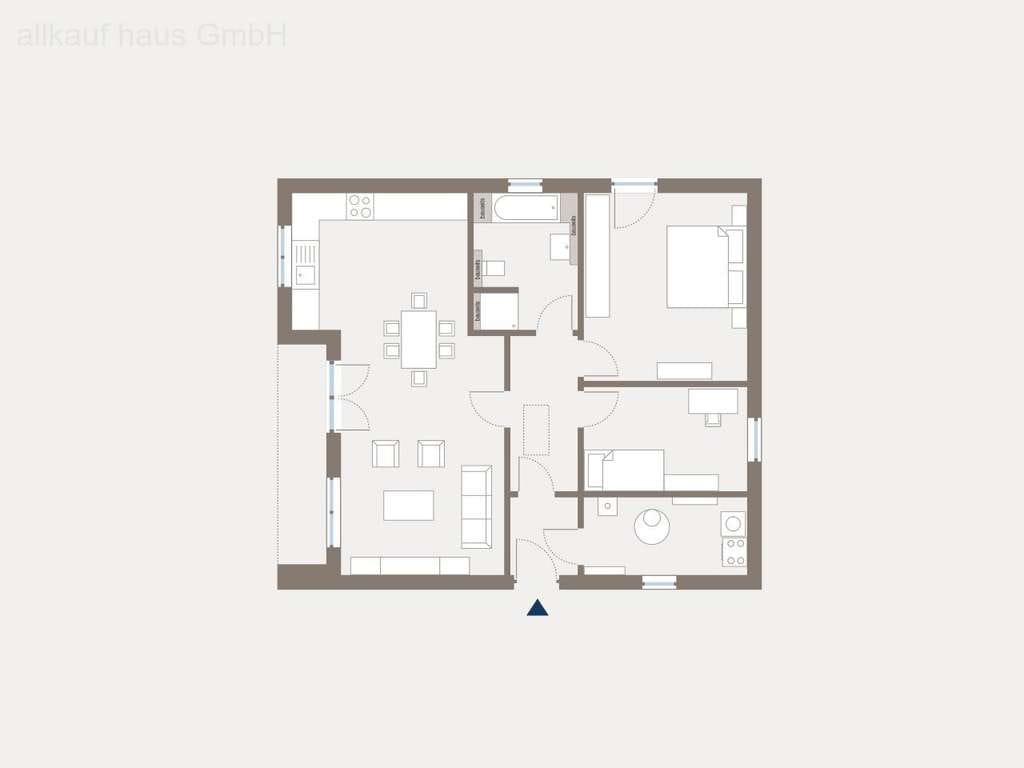 Immobilie in Schwarzerden - Individueller Bungalow Lifetime 2 - Ihr maßgeschneidertes Zuhause mit allkauf Qualität und Service - Bild 2