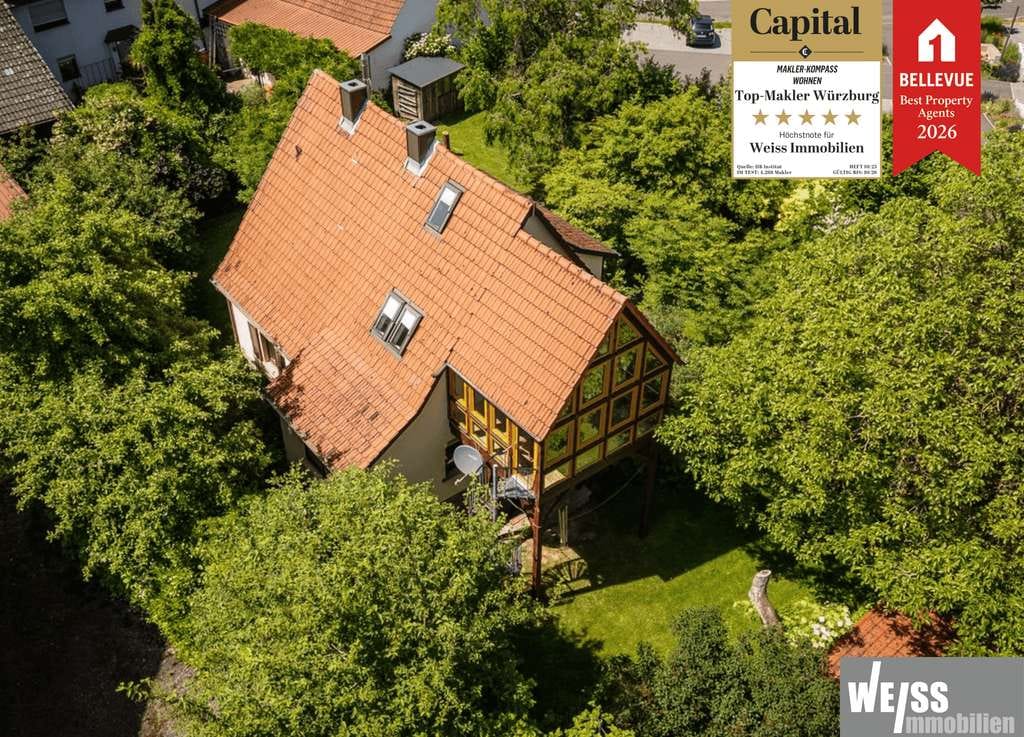 Immobilie in Wartmannsroth - Wahrscheinlich einer der schönsten Plätze in Schwärzelbach - Bild 0