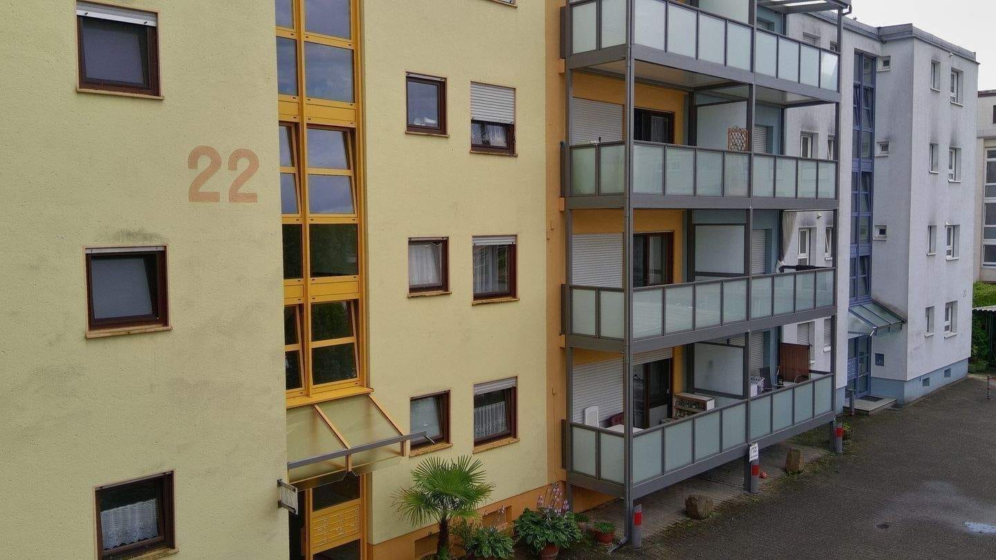 Immobilie in Nußloch - 1-Zimmer-im 3.OG mit Balkon und Stellplatz - Bild 0