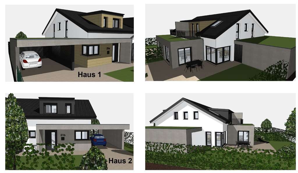 Immobilie in Mahlberg - Neubau-Doppelhaushälfte in Mahlberg – KfW 55, PV-Anlage, 5,5 Zimmer - Bild 0
