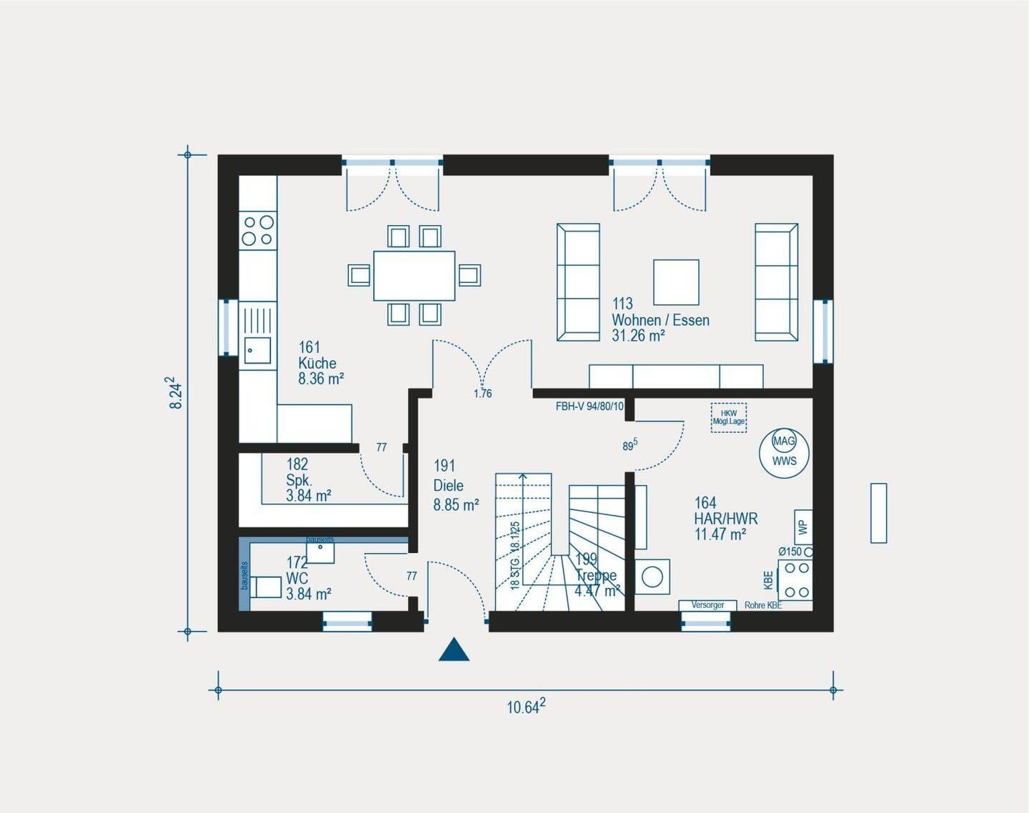 Immobilie in Essingen - Ihr individuelles Traum-Einfamilienhaus in Essingen - Flexibel, modern und energieeffizient nach Ihren Wünschen projektiert - Bild 1