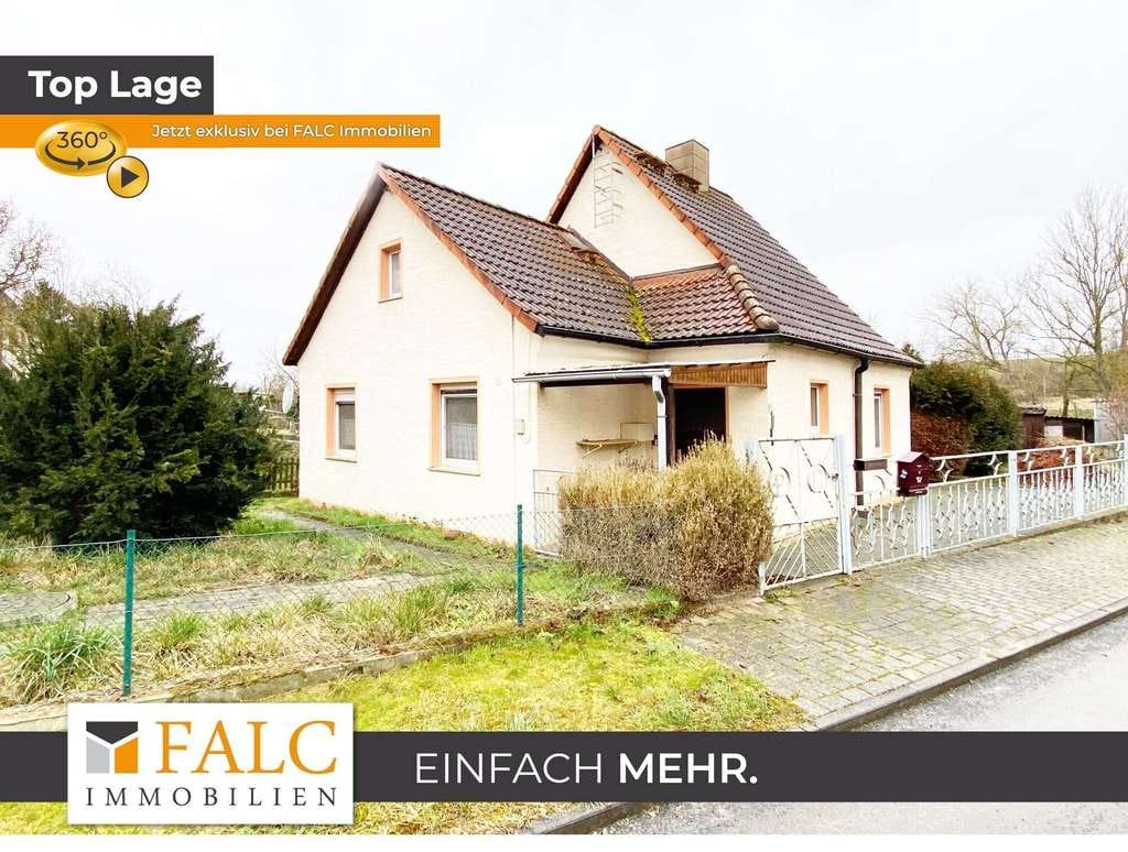 Immobilie in Mertendorf - Kompaktes Haus Nähe Naumburg und Osterfeld mit viel Garten und Natur rundum - KfW55-Standard möglich - Bild 0