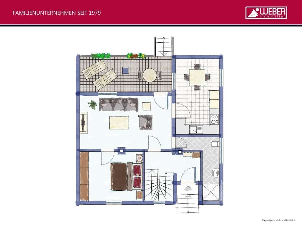 Immobilie in Oberursel - Modernisiertes Dreifamilienhaus mitten in Oberursel - Bild 3