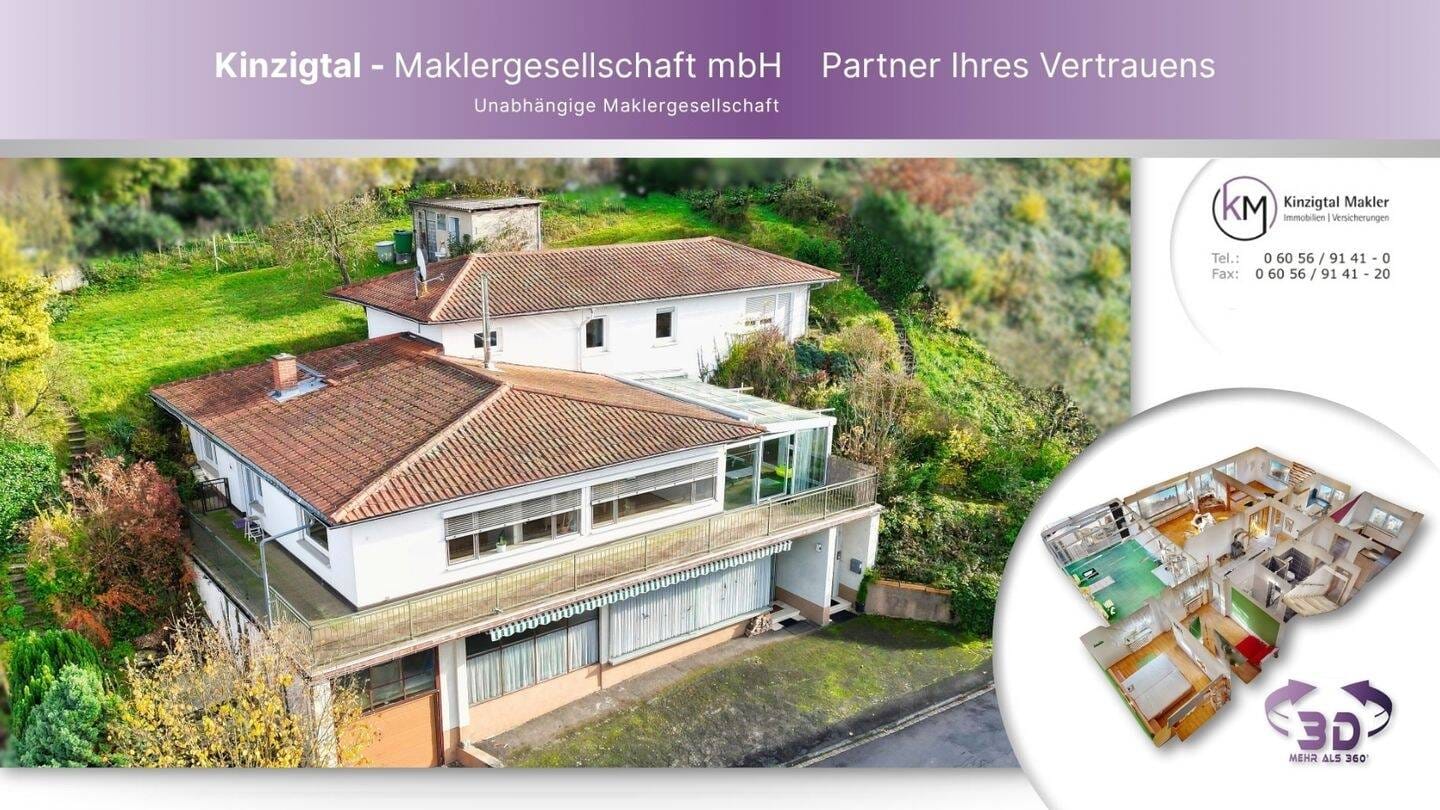 Immobilie in Wächtersbach - "LEBEN MIT AUSSICHT" Familienglück in ruhiger Lage - Jetzt entdecken - PROVISIONSFREI. - Bild 0