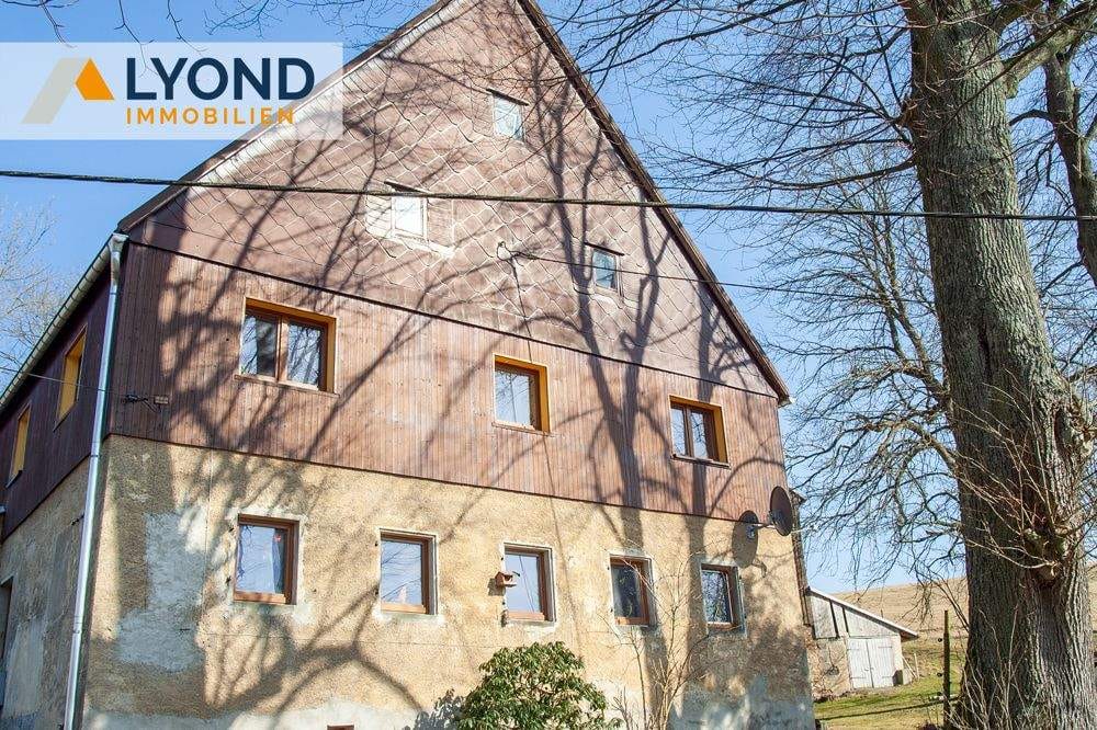 Immobilie in Olbernhau - Historischer Bauernhof mit großem Grundstück und Scheune - ländliches Idyll mit viel Potenzial - Bild 2