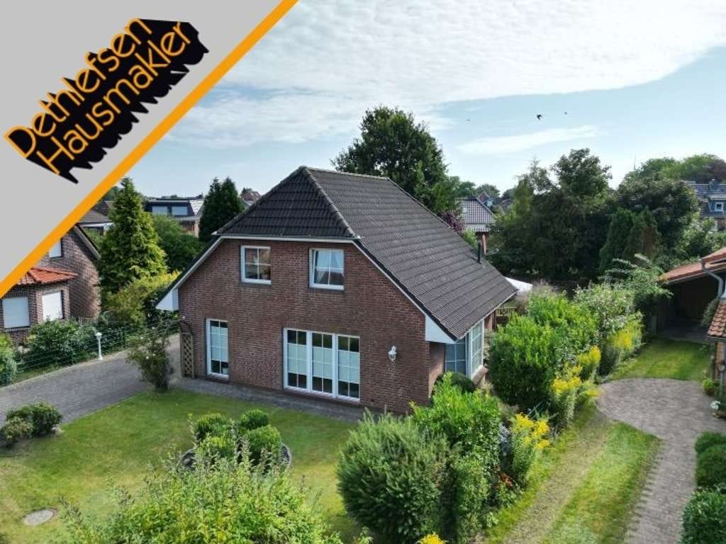 Immobilie in Wesseln - Verkauf eines soliden, gepflegten Einfamilienhauses in Wesseln bei Heide, Kreis Dithmarschen - Bild 0
