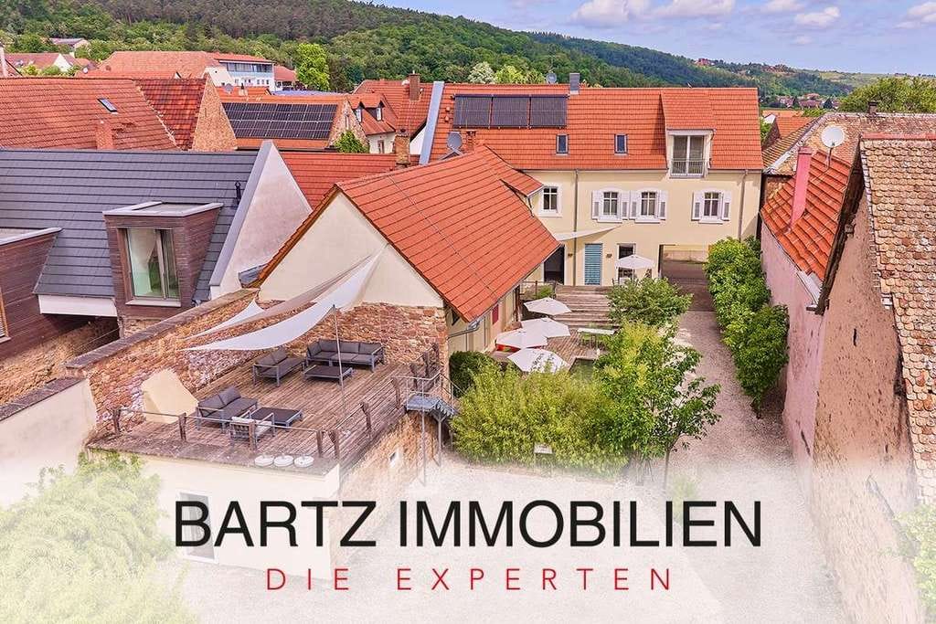 Immobilie in Weisenheim am Berg - Kernsaniertes Anwesen: südliche Eleganz trifft  auf modernen Wohnluxus - Bild 0