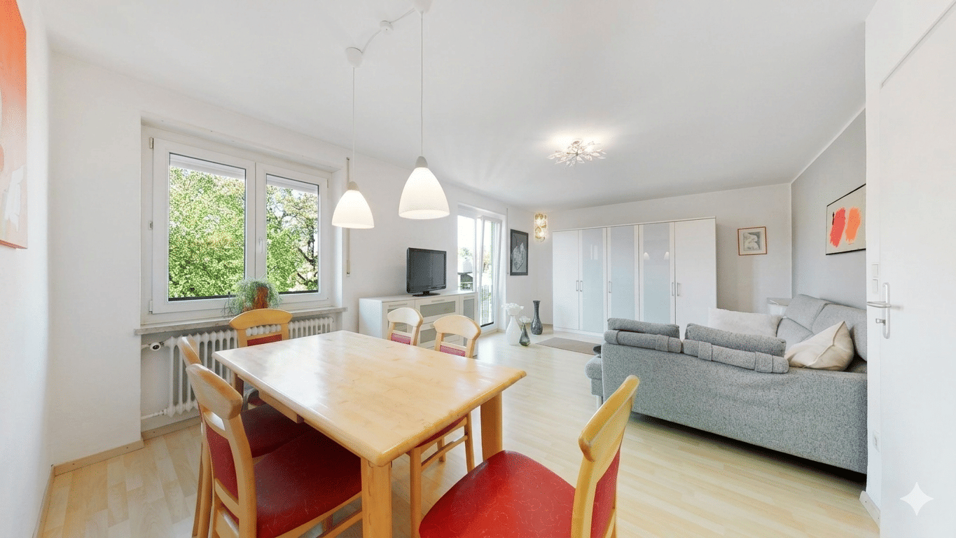 Immobilie in Stadtbergen - Helle 3-Zimmer-Wohnung in ruhiger Lage von Stadtbergen - Bild 1