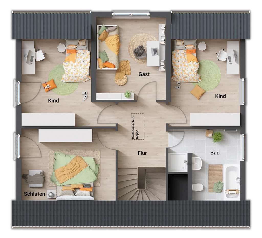 Immobilie in Bad Freienwalde (Oder) - Don't worry, bau happy - Vollausstattung inklusive für Ihr neues Haus - Bild 2