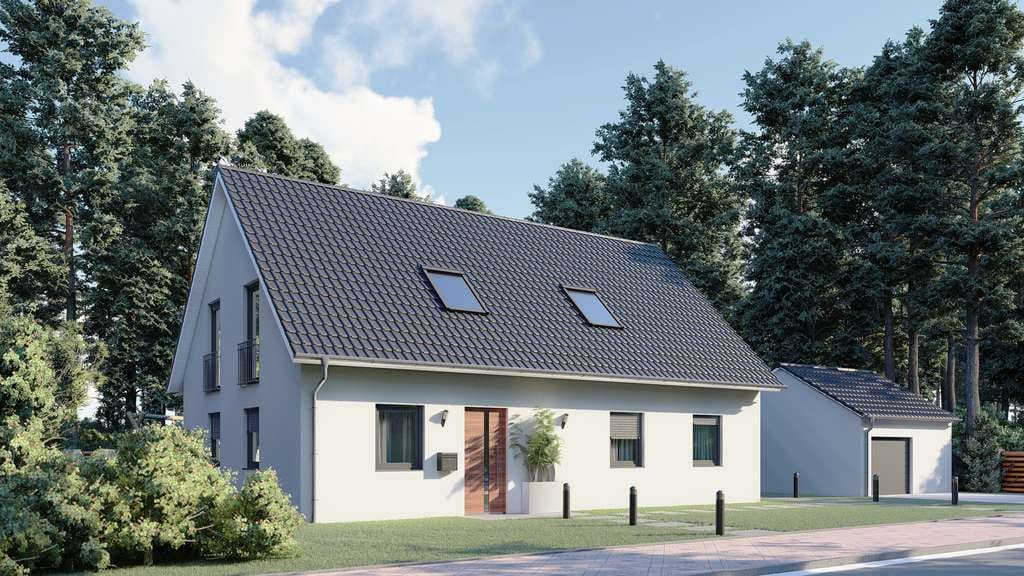 Immobilie in Frontenhausen - Freiraum für Ihre Familie: Modernes Einfamilienhaus Oslo in Frontenhausen inkl. Grundstück - Bild 2