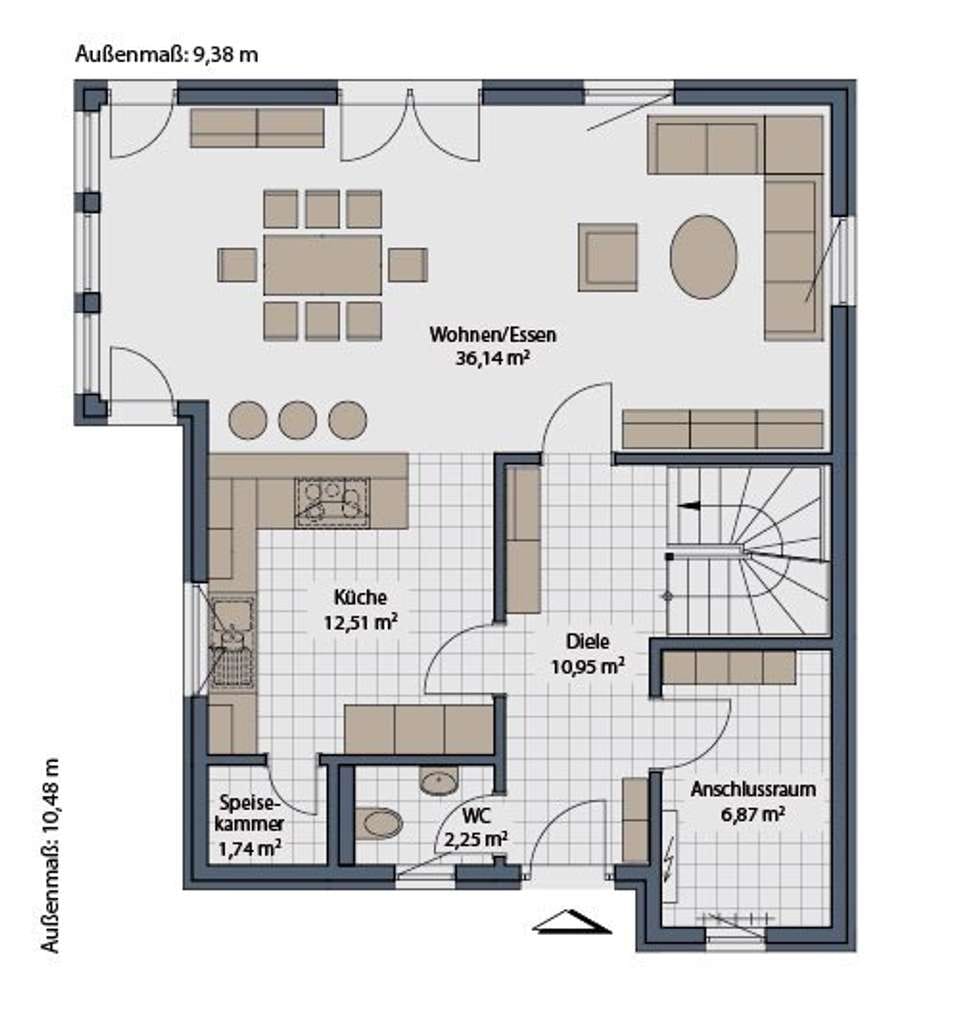Immobilie in Flieden - Ihr neues Zuhause nahe Flieden: 133 m² Wohnglück zum Wohlfühlen ✨ - Bild 1