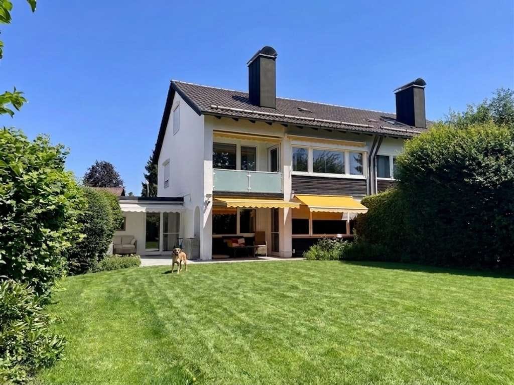 Immobilie in Oberhaching - Ein Zuhause mit Potenzial - ruhige Doppelhaushälfte mit großen Südgarten - Bild 0