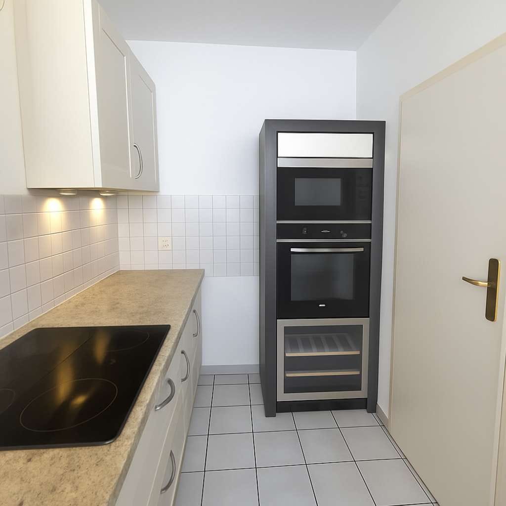 Immobilie in Langenbach - Moderne 3-Zimmer-Whg. mit Balkon, 2 TG-Stellplätzen und Blick ins Grüne - Bild 4