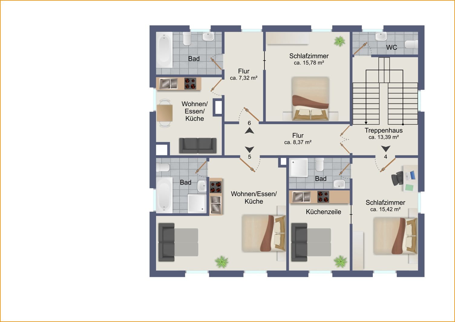 Immobilie in Tambach-Dietharz - Einmaliges Apartment- Projekt in historischem Mehrfamilienhaus im Thüringer Wald - Bild 2
