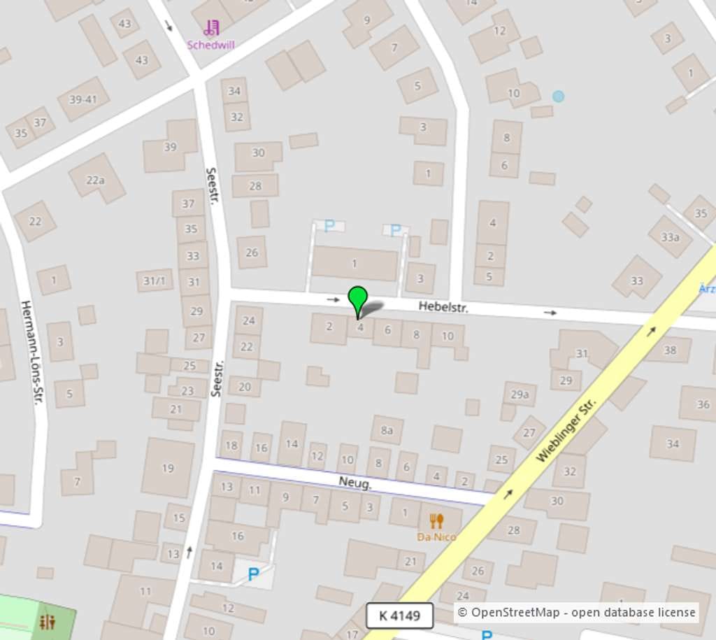 Immobilie in Eppelheim - Eppelheim, Hebelstr.4: 1-FH, Garten, sanierungsbedürftig, FREI keine K-Prov - Bild 1
