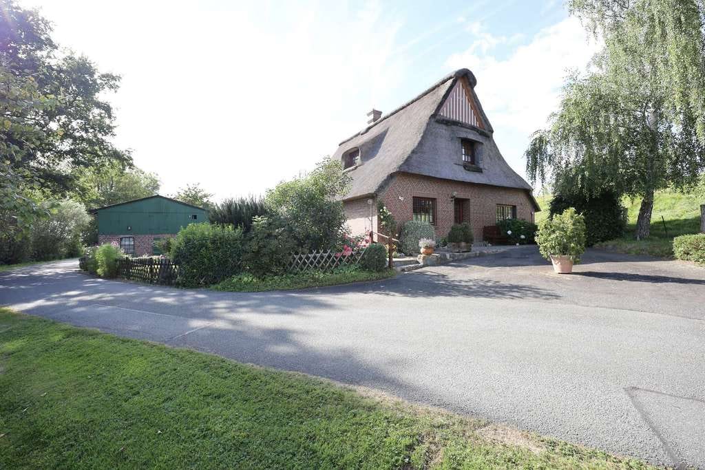 Immobilie in Moorrege - Idylle am Deich - Reetdachhaus mit Scheune! - Bild 2