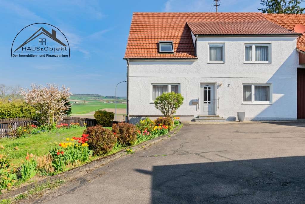 Immobilie in Bachhagel - RARITÄT! LANDWIRTSCHAFTLICHES ANWESEN MIT GESTALTUNGSMÖGLICHKEITEN IN OBERBECHINGEN - Bild 1