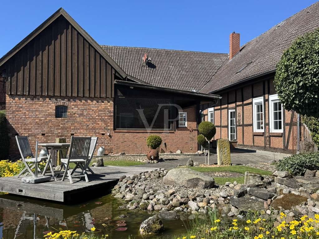 Immobilie in Bröckel - Charmantes Resthof-Anwesen auf großzügigem Grundstück – Wohnen mit Perspektive - Bild 1