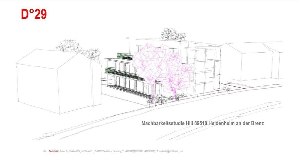 Immobilie in Heidenheim an der Brenz - Zweifamilienhaus in 89518 Heidenheim mit Option  eines Neubauvorhabens - Bild 2
