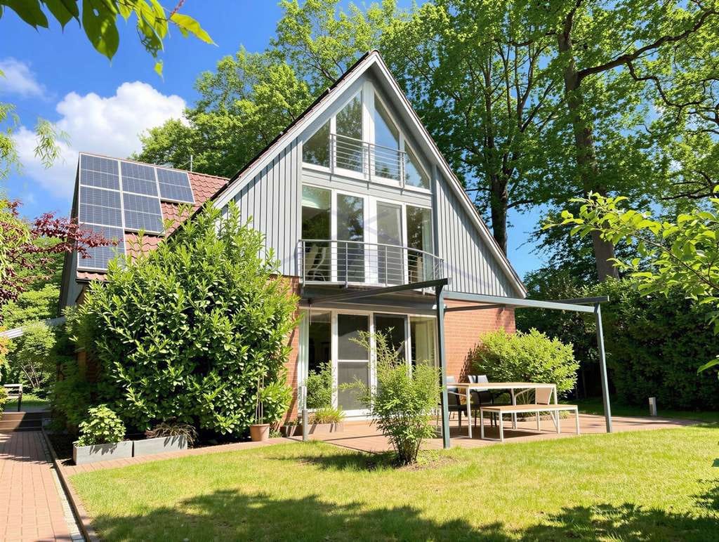 Immobilie in Ottersberg - Freistehendes Einfamilienhaus in Fischerhude mit Einliegerwohnung - Bild 1