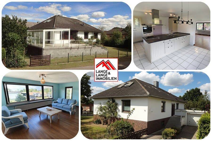 Immobilie in Bröckel - Bröckel - Design trifft Funktion: Einfamilienhaus mit Vollkeller und Terrasse mit Panorama-Glasfront - Bild 0