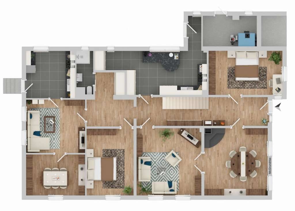 Immobilie in Ahrensbök - Idyllisches Landhaus mit Nebengebäude im Grünen! - Bild 3