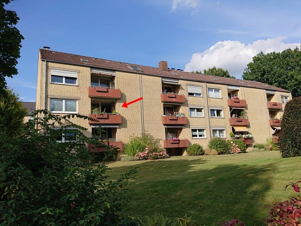 Immobilie in Itzehoe - Vermietete 3-Zi.-Eigentumswohnung mit Balkon und Garage in Itzehoe - Bild 1