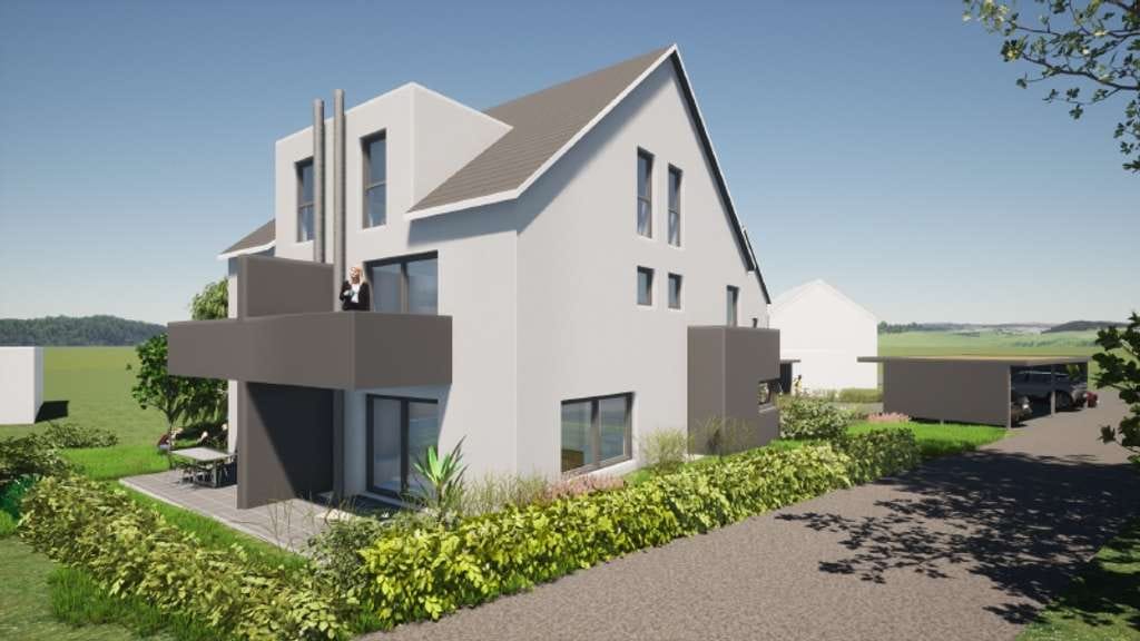 Immobilie in Schlier - VIEL SONNE - VIEL LICHT - VIEL GRÜN - DHH-NEUBAU - Bild 0