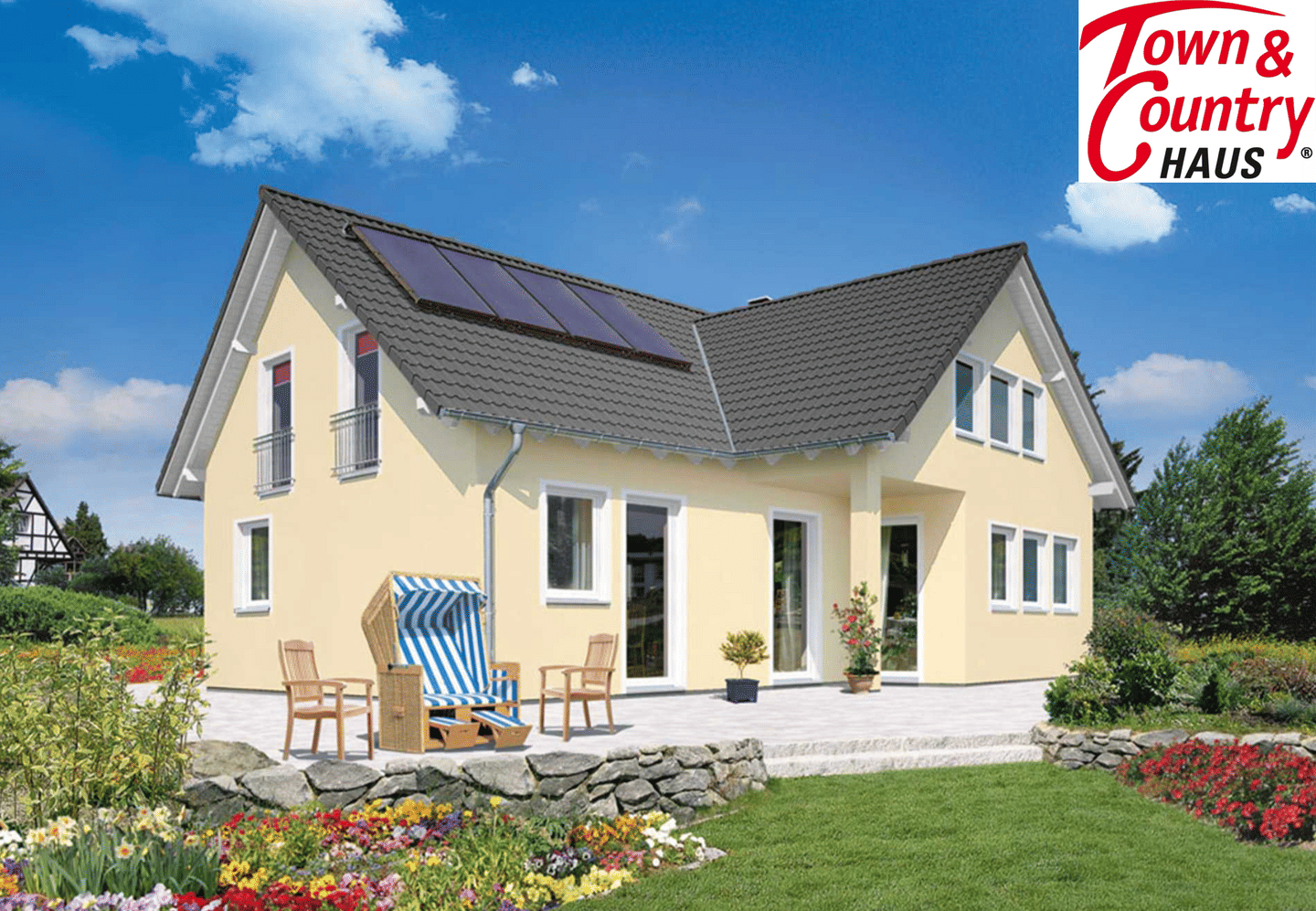 Immobilie in Strullendorf - Town & Country Domizil 192 – Zweifamilienhaus / Einliegerwohnung möglich in STRULLENDORF bei Bamberg  - Bild 1